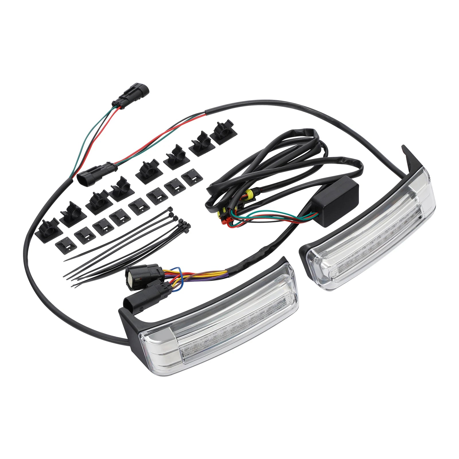 LED Run Brake Turn Light Saddlebags for Harley Electra Street Glide (2014–2023)