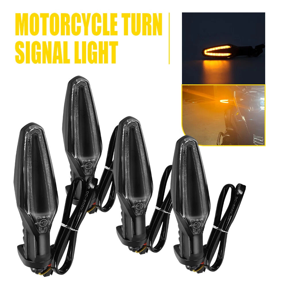 4X LED Turn Signal Indicator for BMW R1200/1250 GS/RH (2013–2023)