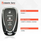 2X Replacement Key Fob for Chevrolet (Select Models) - HYQ4EA HYQ4ES 433 MHz