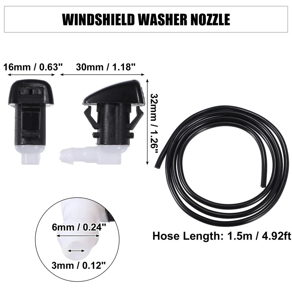 Windshield Washer Spray Nozzle Kit for Dodge Durango (2023)