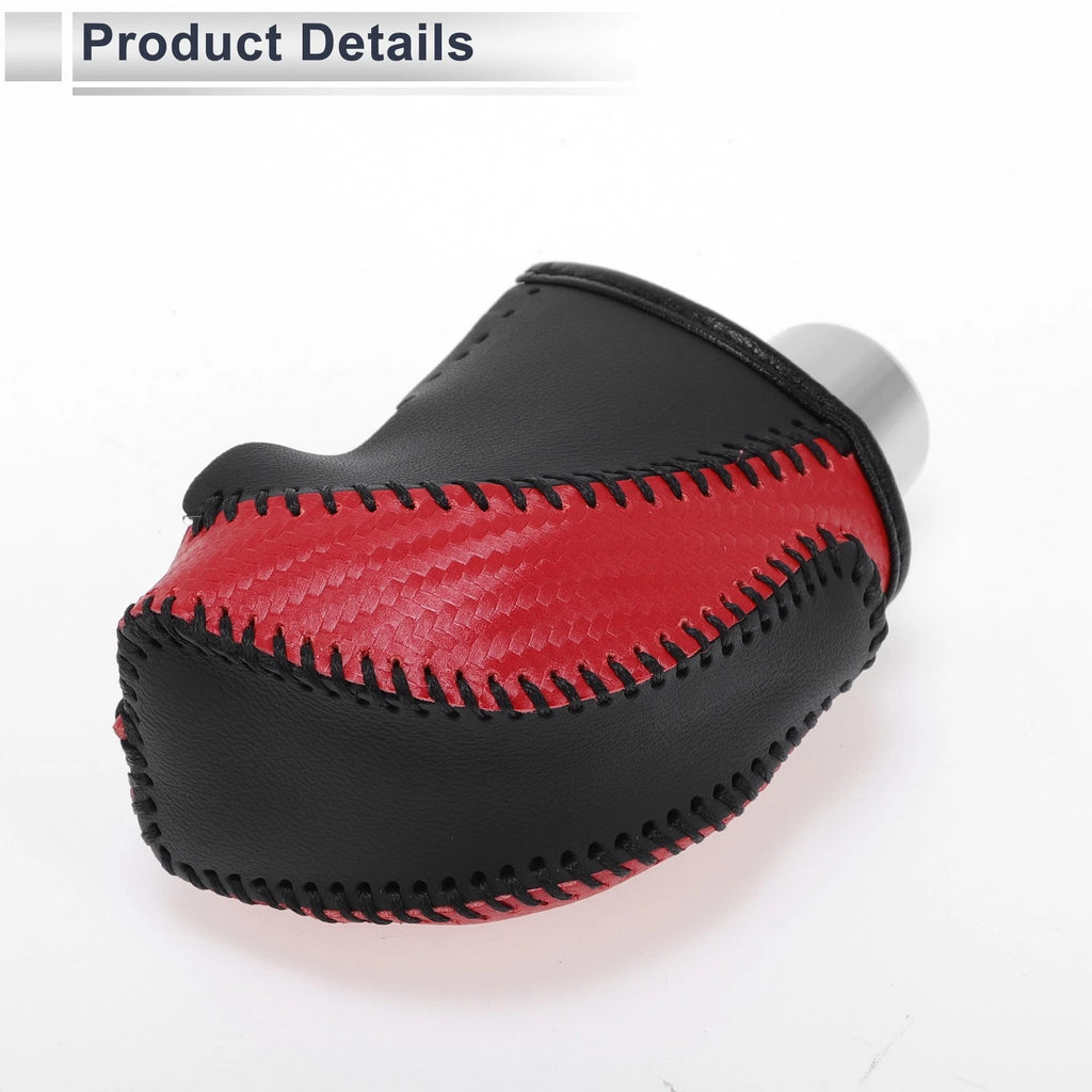 Gear Shift Knob Cover for Subaru Impreza (2017–2023) Red Carbon Fiber