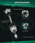 4WD CV Axle for Infiniti QX56, Nissan Titan, Armada (2004–2015)