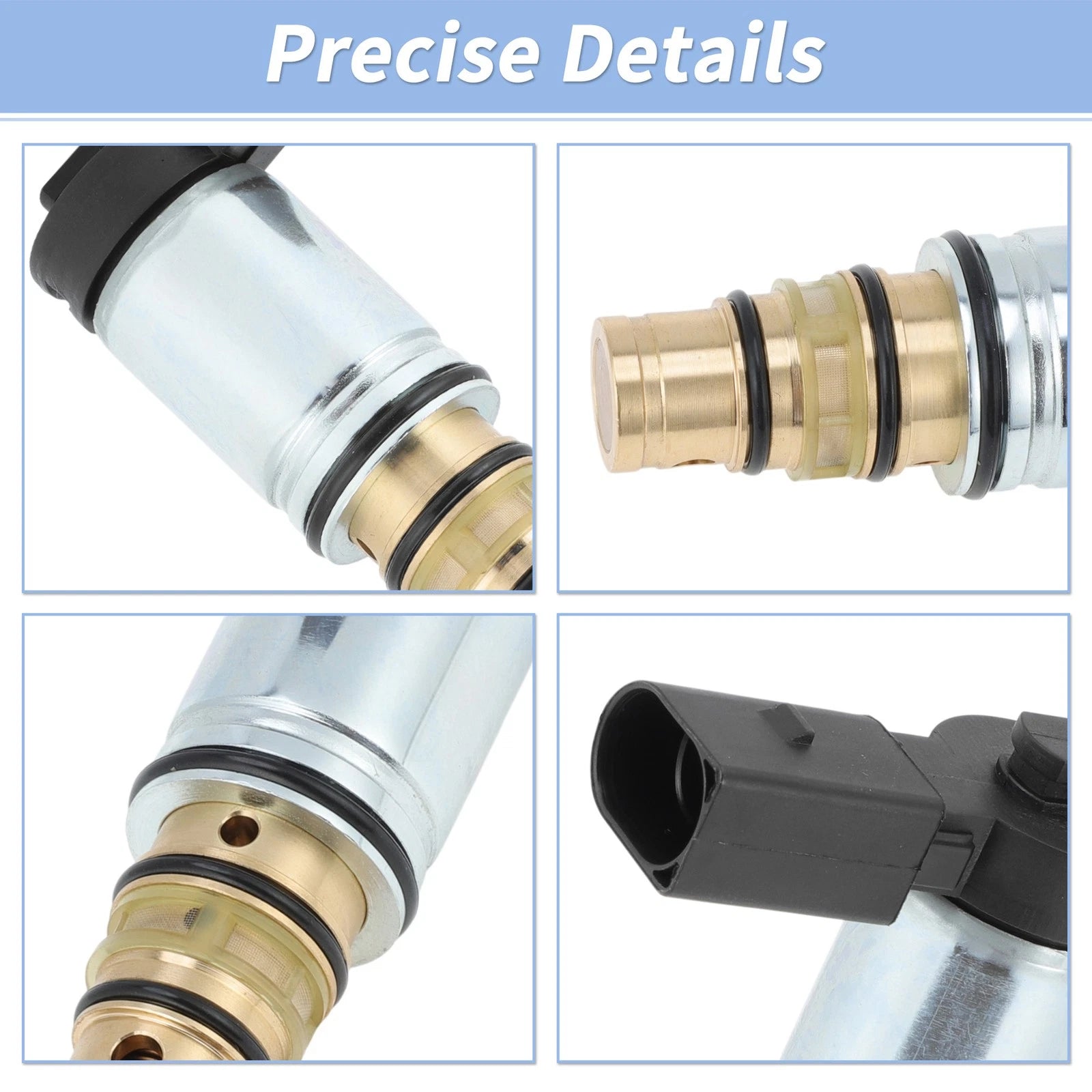 AC Compressor Control Solenoid Valve for Volkswagen Audi (PXE16 PXE14)