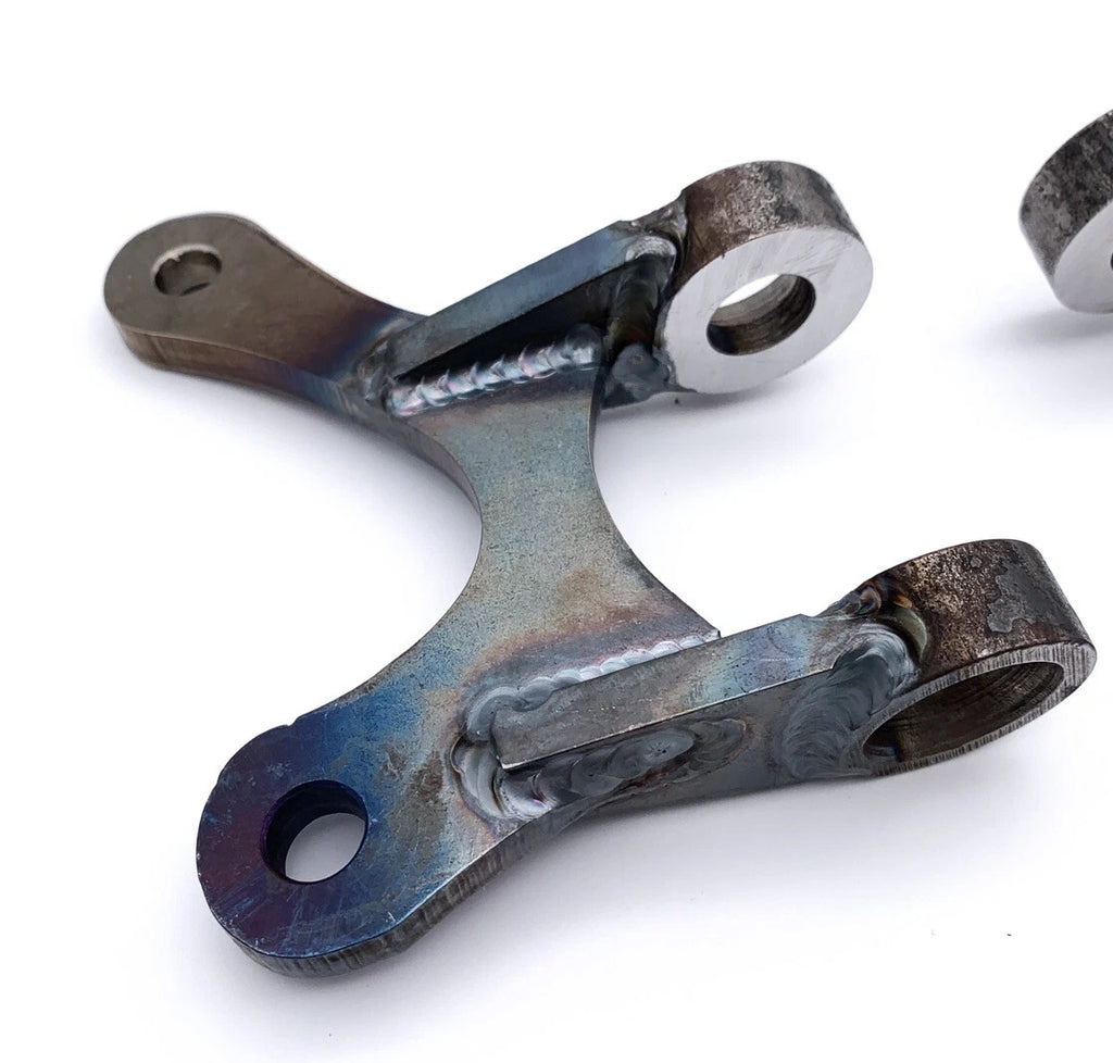 Hairpin Batwings Pair with Panhard Tab for Hot Rods (2-1/4 Inch)