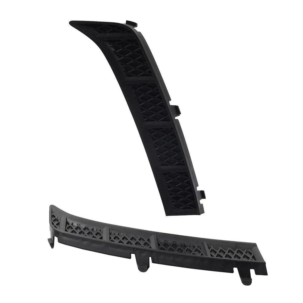 1 Pair Front Bumper To Body Filler Panel for Subaru Forester (2017–2018) Black