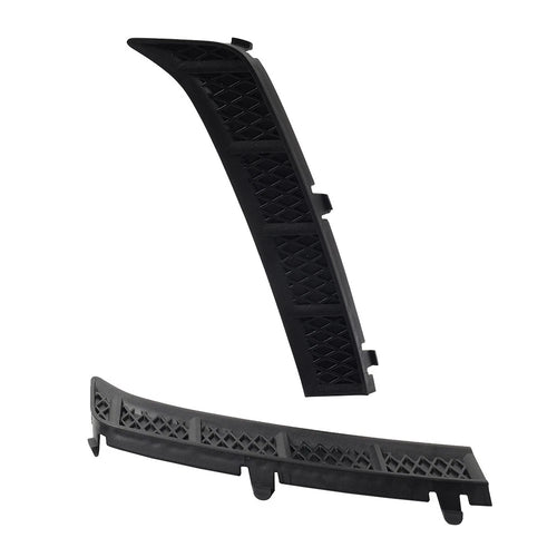 1 Pair Front Bumper To Body Filler Panel for Subaru Forester (2017–2018) Black