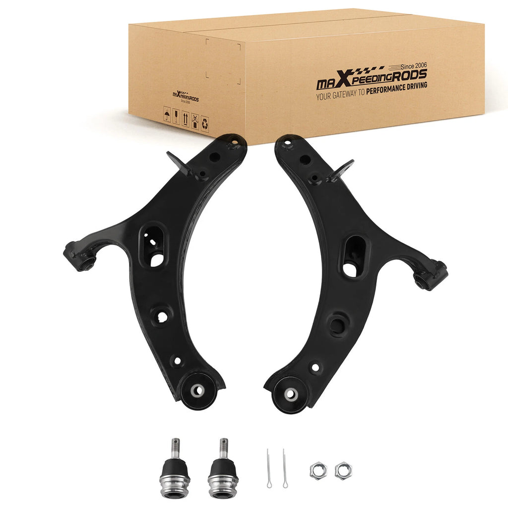 Pair Front Lower Control Arms w/Ball Joint For Subaru Legacy Outback 2010-2014