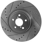 Rear Brake Disc Rotors and Pads Kit for Kia Rio, Hyundai Accent (2012–2021)