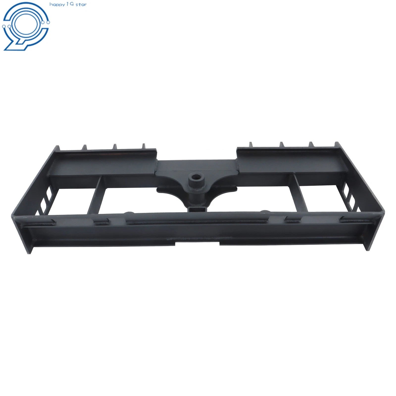 Heavy-Duty Pallet Fork Frame with Receiver Hitch for Skid Steer (US)