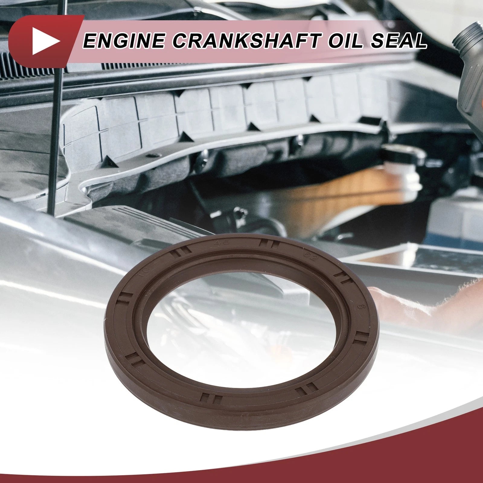 1 Pc Crankshaft Oil Seal for Hyundai Genesis, Kia K900 (No. 21352-3C600)