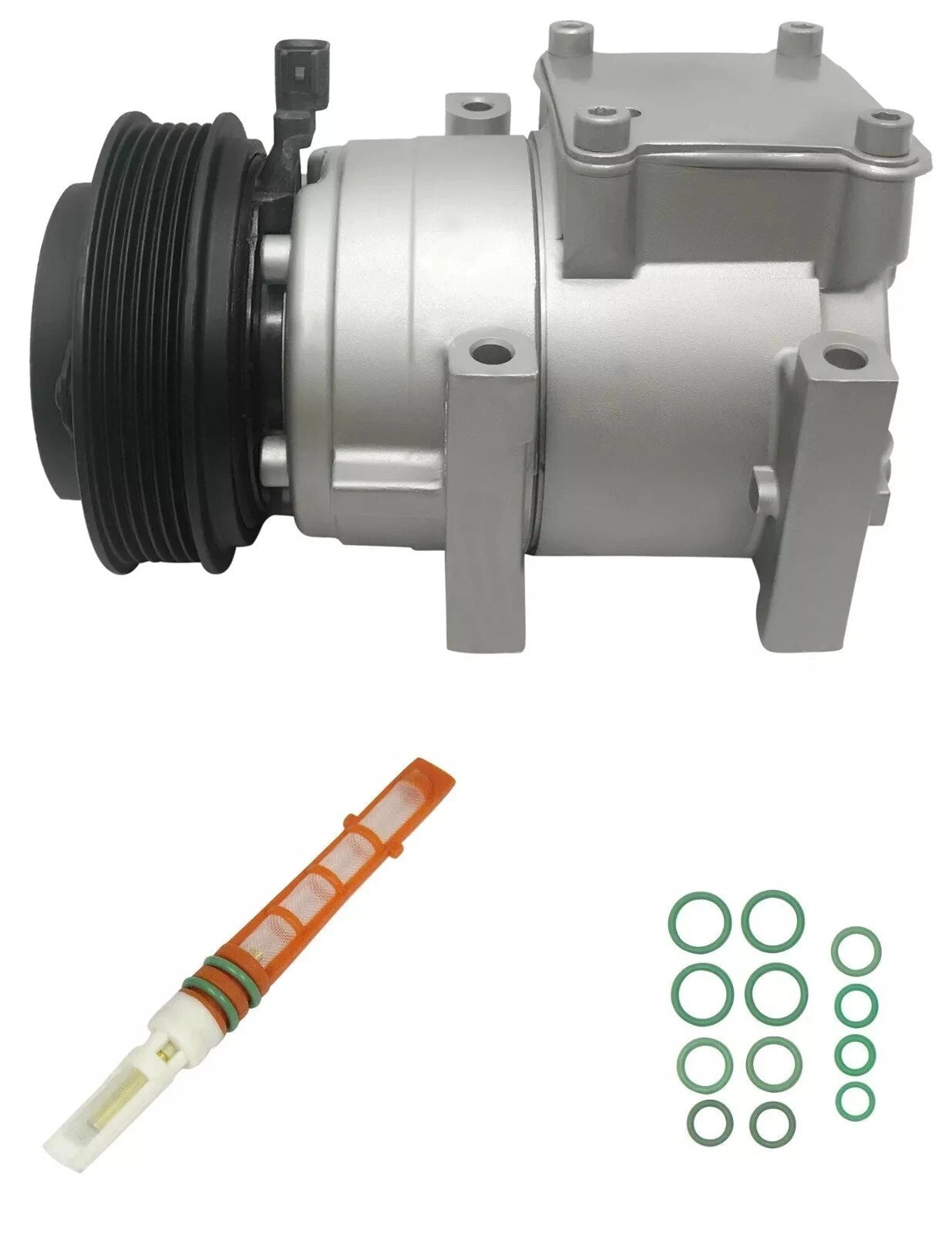 AC Compressor Kit Replacement for Ford Fiesta Ikon 1.6L (2011–2018)