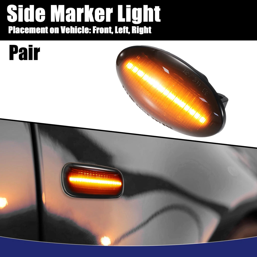 2X Side Marker Turn Signal Light for Suzuki Celerio (2014–2020)