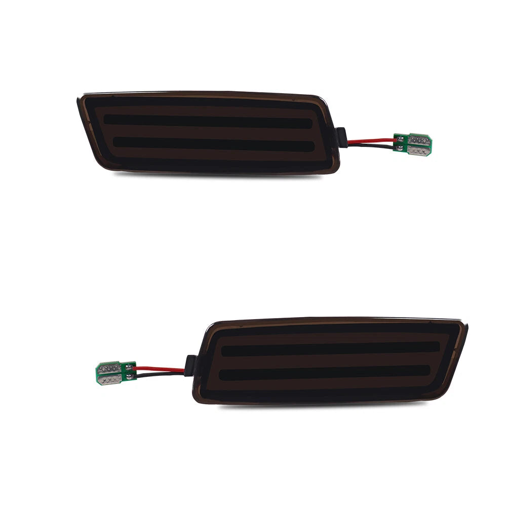 LED Front Side Marker Light Smoke Lens for VW MK5 Golf GTI R32 Jetta (2006–2009)