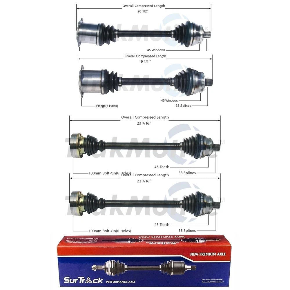 CV Axle Shaft Kit for