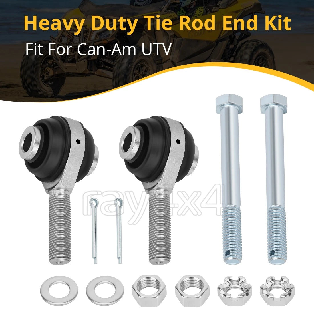Tie Rod Ends Kit for Can-Am Maverick X3 R Max 4x4 Turbo (2017–2024) #709401703