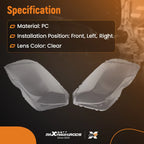 Headlight Lens Cover for Mercedes-Benz GLK X204 GLK250 GLK280 (2013–2015)