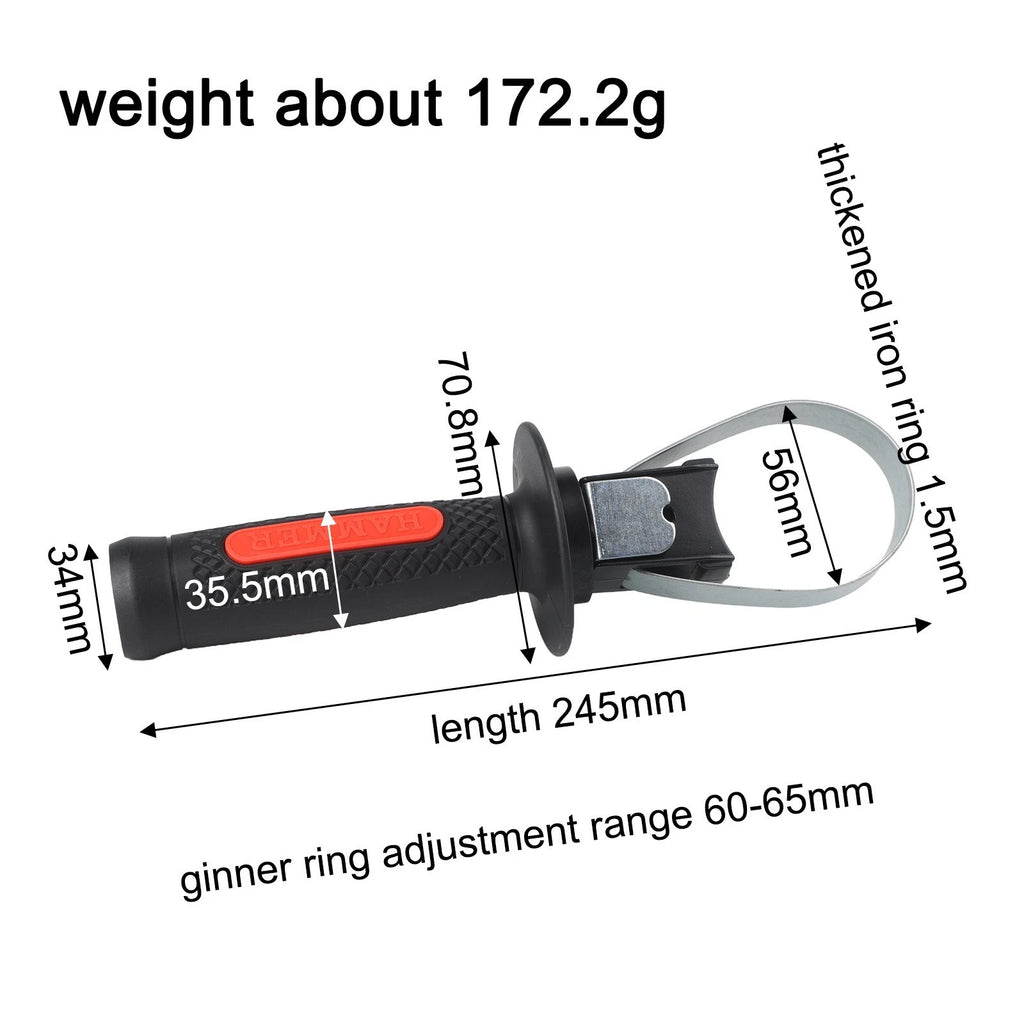 Adjustable Hammer Drill Handles for Rotating Electric Tool