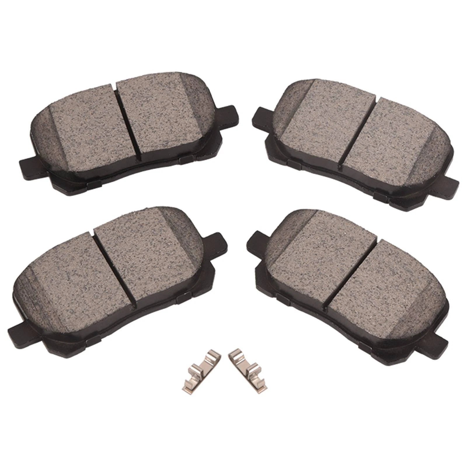 Front Ceramic Brake Pad Kit for Pontiac Vibe, Toyota Corolla, Matrix (2003–2008)