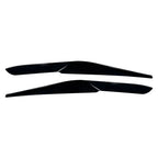 Black Headlight Eyebrow Eyelids Covers for BMW X5 X6 G05 G06 (2023-2025)