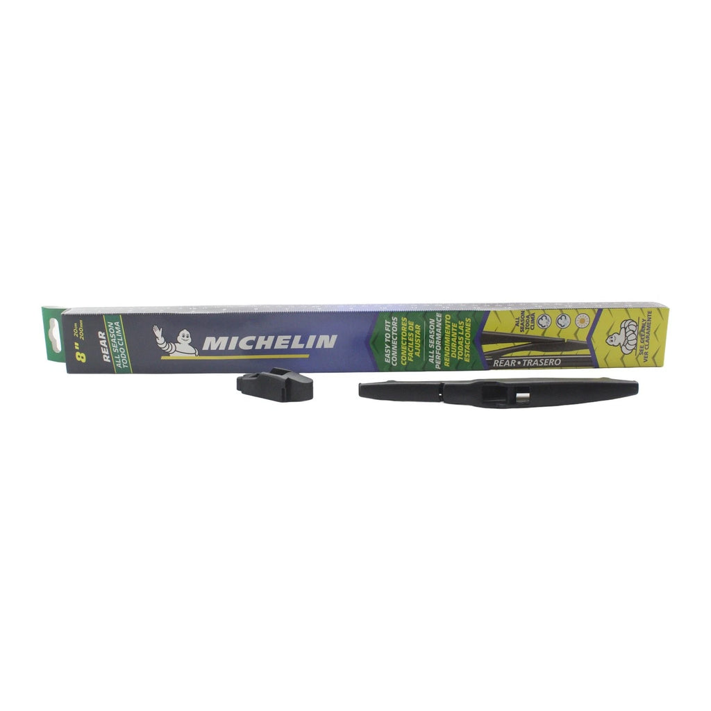 8" Rear Wiper Blade for (2010–2023) - Curved-Fit, All-Weather