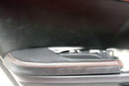Front Door Armrest for Honda Civic Sedan (2016–2019) Vinyl Carbon Fiber Red Stitch