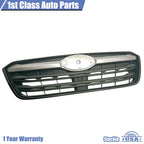 Front Grille for Subaru Outback (2020–2022) Black Silver Gloss