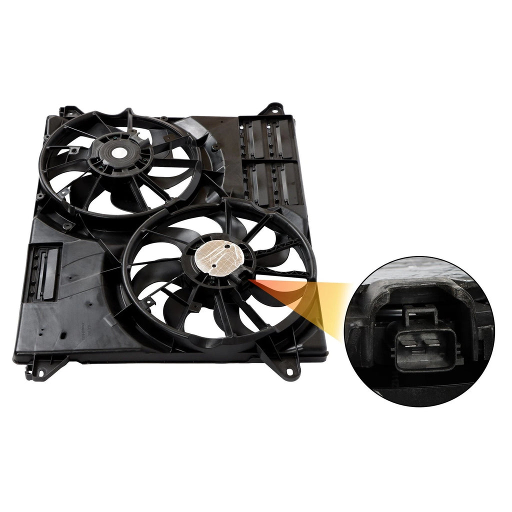 Dual Cooling Fan Assembly for Ford Edge (2015-2021)