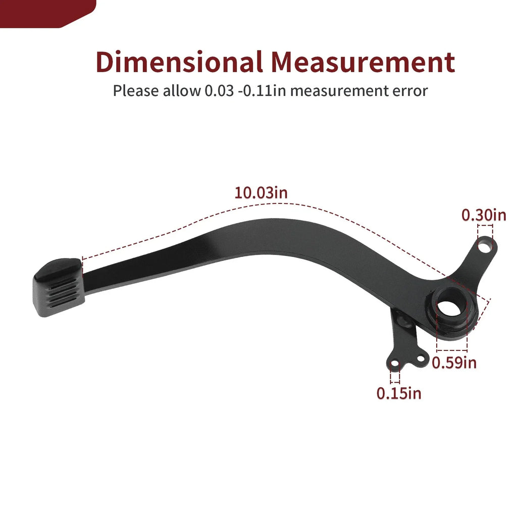 REAR BRAKE PEDAL for Honda GROM (2014–2018)