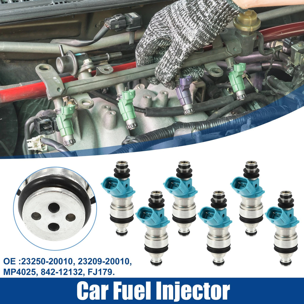 6X Fuel Injector Nozzle 23209-20010 for Toyota Camry 3.0L (1994–2001)