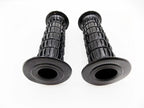 Black Hand Grip Set for KAWASAKI Z1 (1973-1975) - Left & Right Pair
