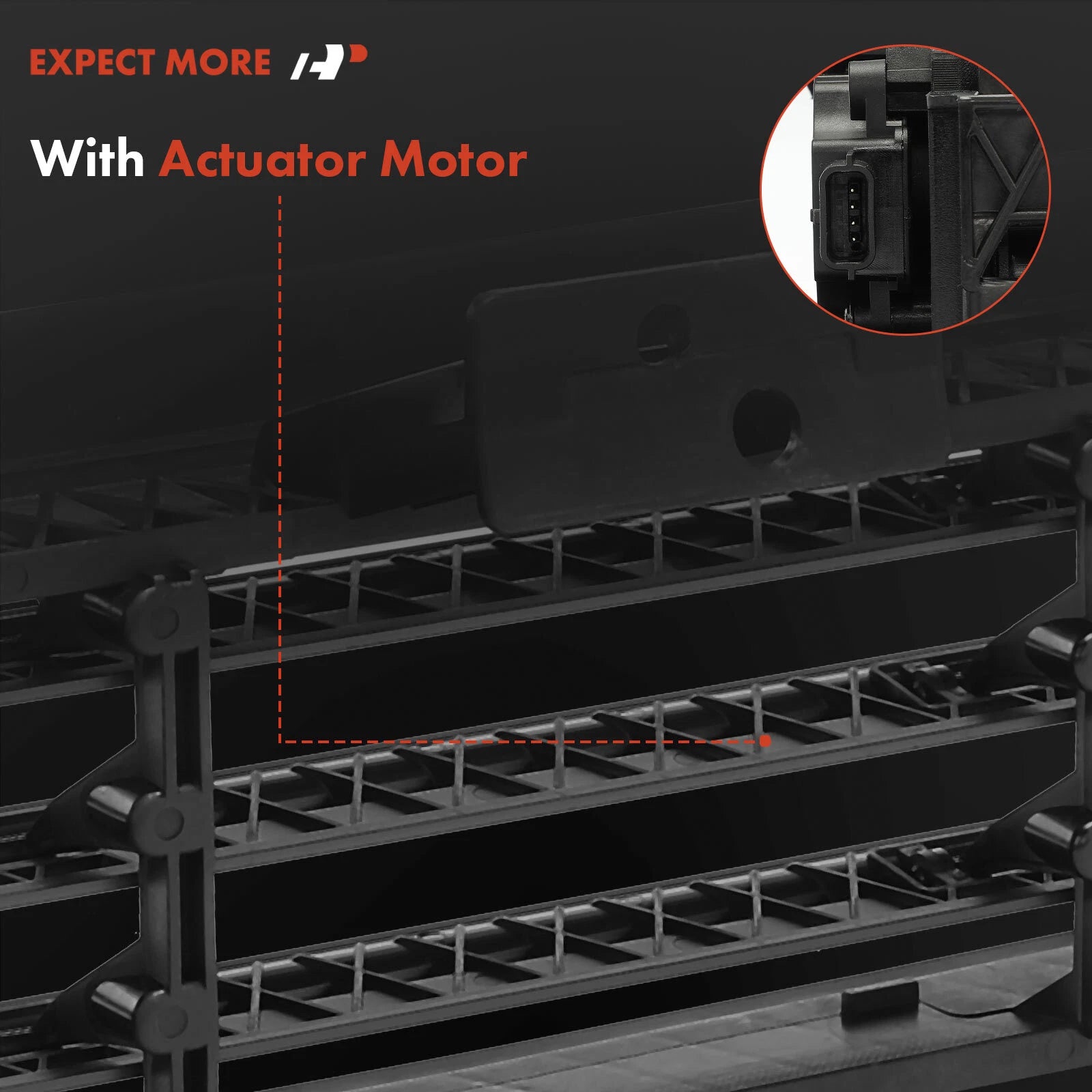Active Grille Shutter with Actuator for Nissan Altima (2015-2018) Murano