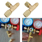 2X Brass Valve Core Quick Couplers for Easy Installation