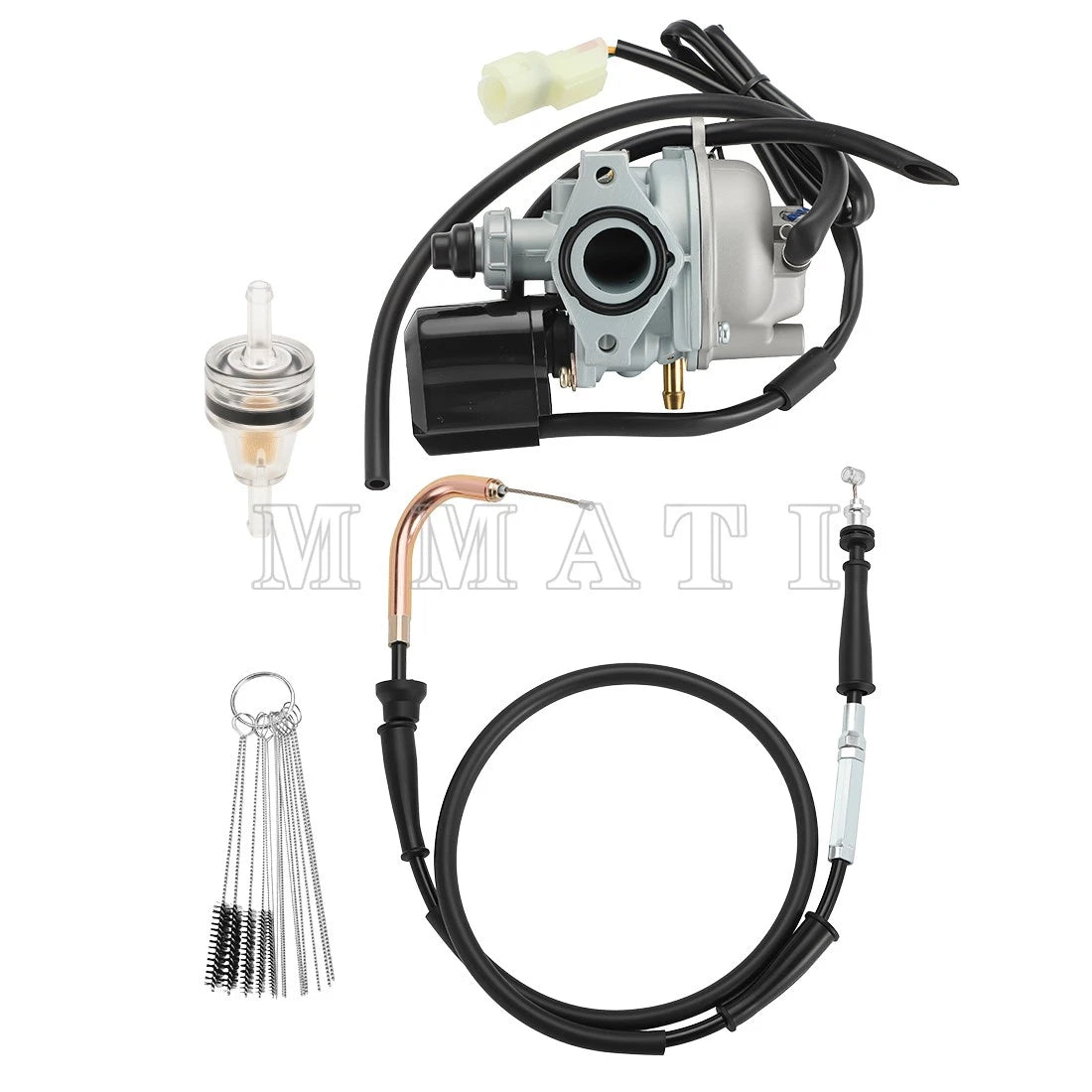 Carburetor & Throttle Cable Fuel Filter for Kawasaki KFX50 KFX90 (2007–2024)