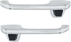 Set of 4 Chrome Metal Exterior Door Handles for Chevy Blazer GMC C/K 1500 (1973–1991)