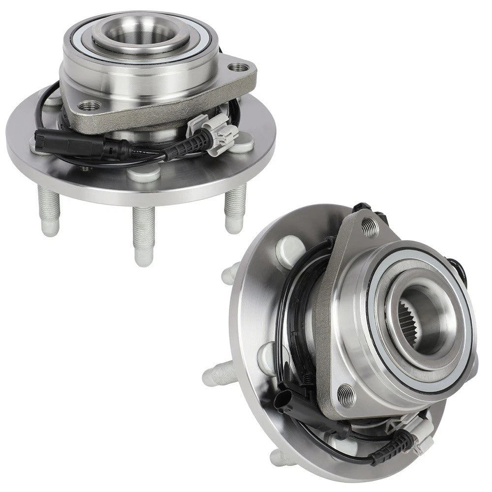 2X Front Wheel Bearing Hub for Chevy Tahoe GMC Silverado Sierra 1500 (2007–2014)
