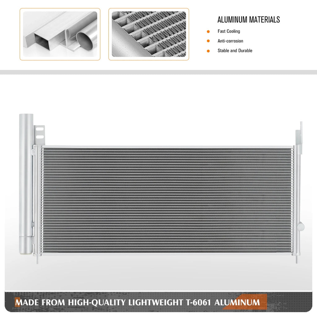 A/C Condenser for Lexus HS250H (2010–2012) Aluminum Core Replacement