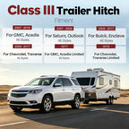Class 3 Trailer Hitch for Chevy Traverse, Enclave, Acadia (2008–2017)