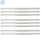 Set of 8 E Track Tie Down Rails for Heavy Loads (8')