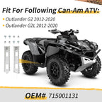 2 Footpegs w/ Bolt Kit for Can-Am Outlander G2 G2L (2012–2020) #715001131