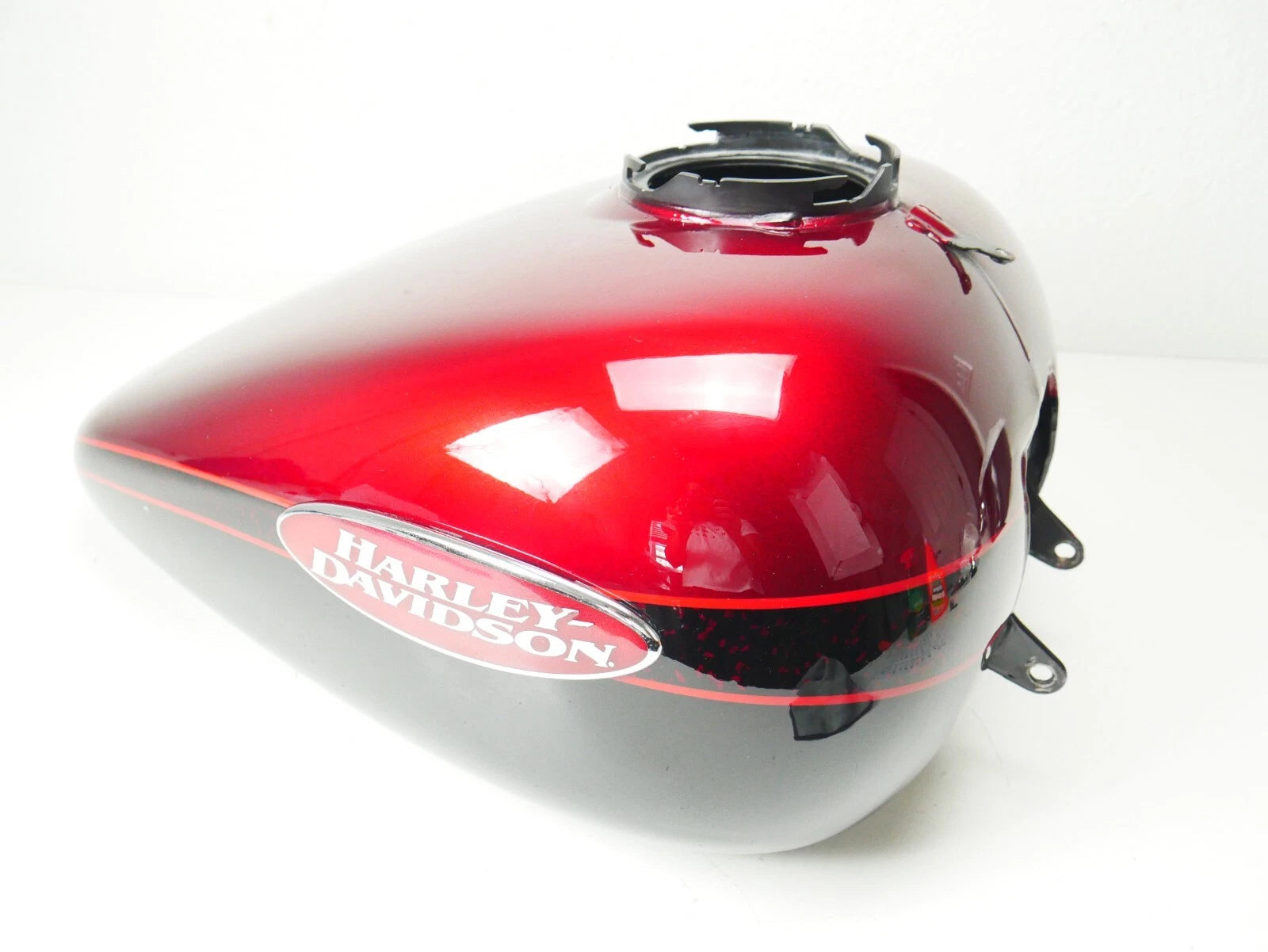 Fuel Gas Tank for Harley Davidson CVO Touring (2008–2022) - Rio Red/Black Ember