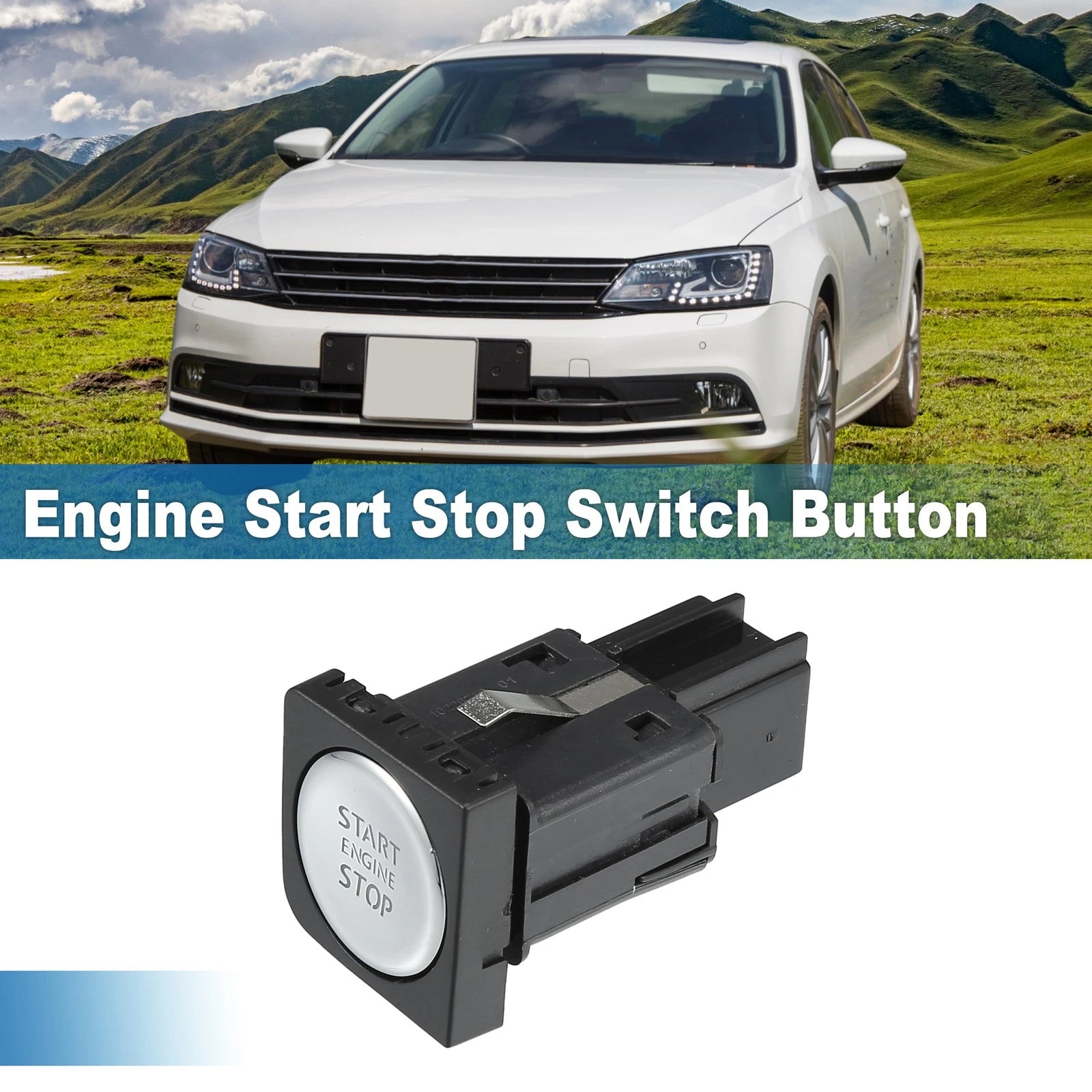 Engine Start Stop Switch Button for Volkswagen Jetta (2011–2018) No.16D959839
