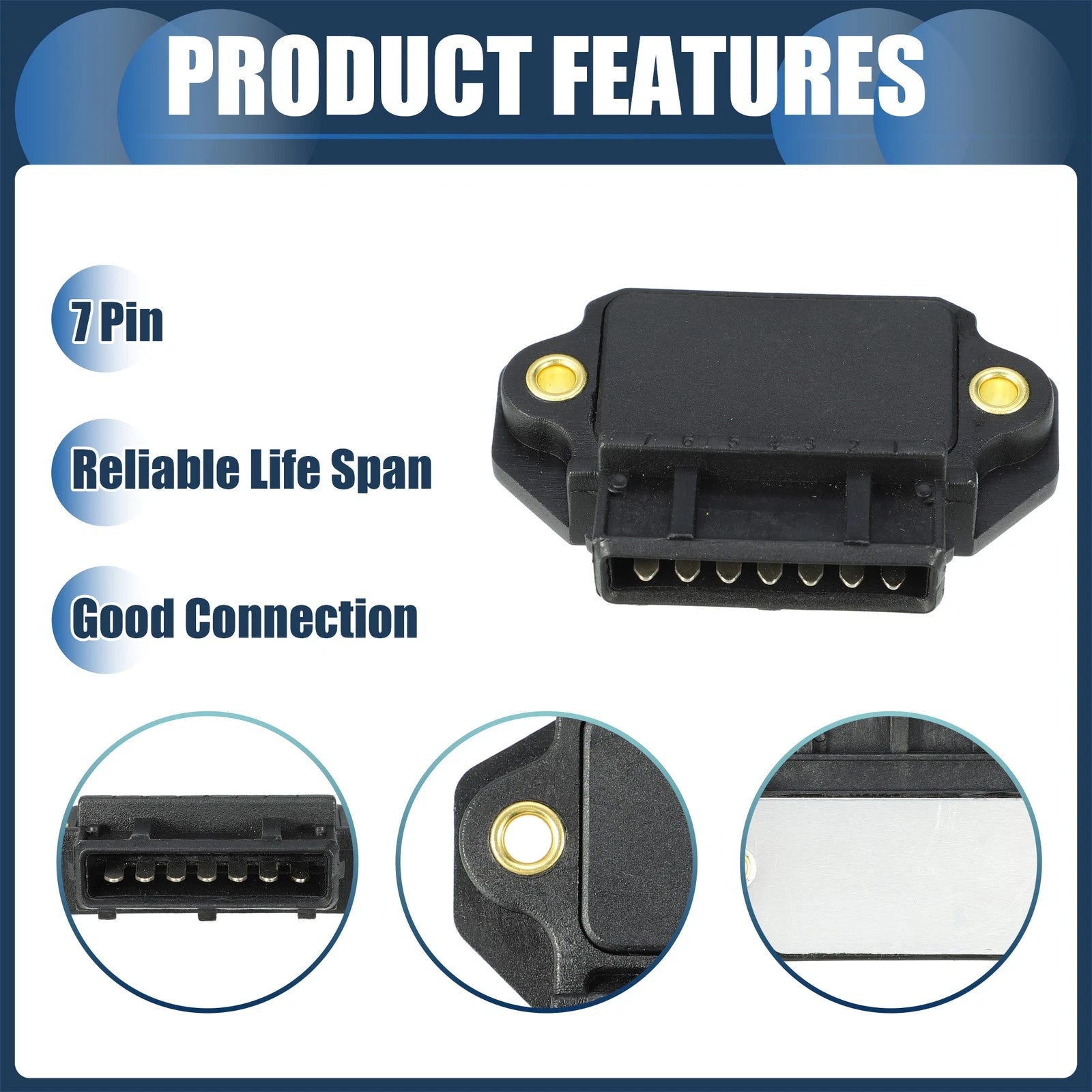 Ignition Control Module No. 12141244191 for Volvo 760, Audi 80, 90 