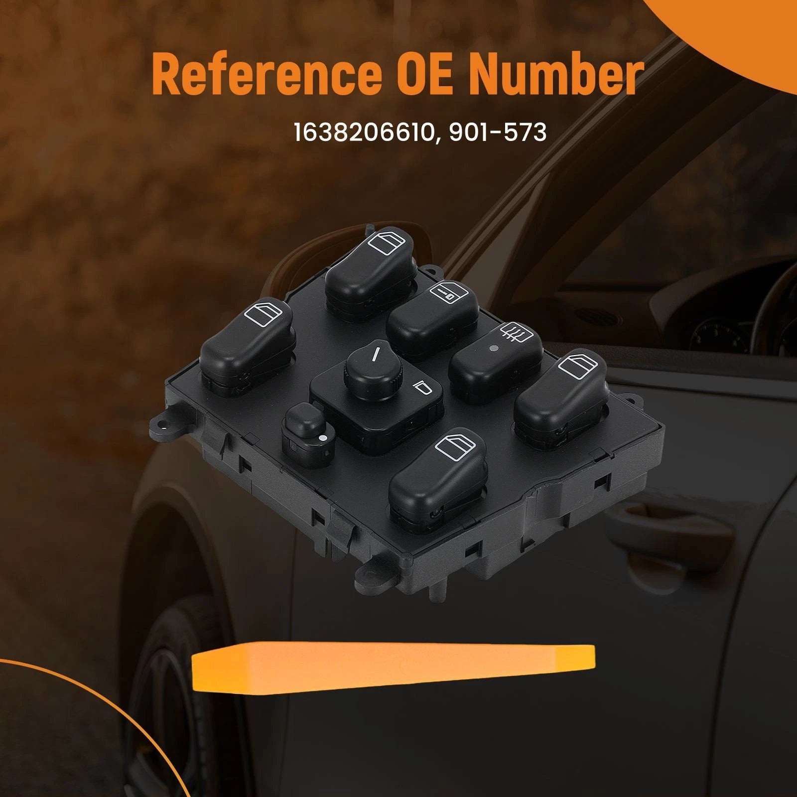 Master Power Window Switch for Mercedes ML320 ML430 ML500 ML55 (1998-2003)