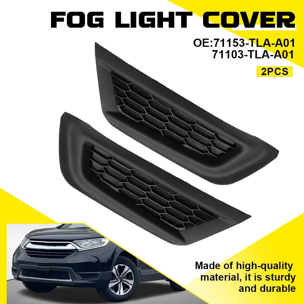 2X Fog Light Bezel Trim Cover for Honda CR-V (2017–2019) EXV