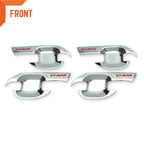 Chrome Red Door Handle Insert Trim for Isuzu D-Max (2020-2022)