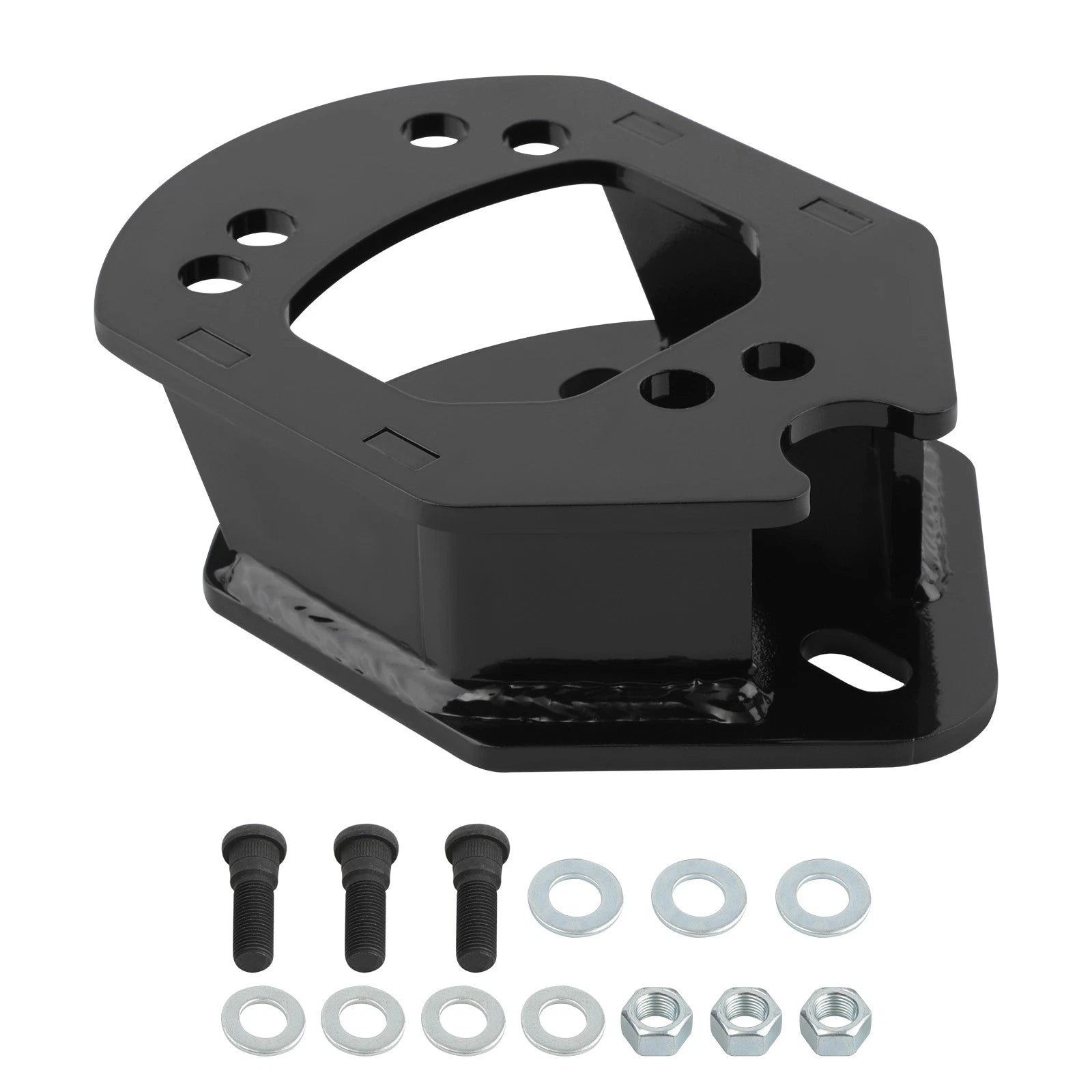 CNC Steel Spare Tire Carrier Spacer Kit for Jeep Wrangler (1987–2018)
