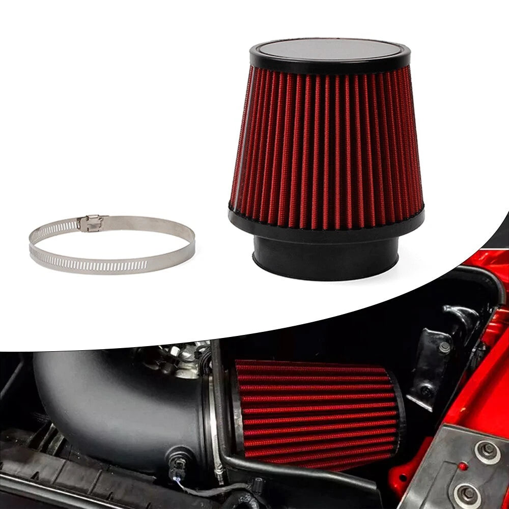 4" Cold Air Intake Dry Filter for Performance Vehicles