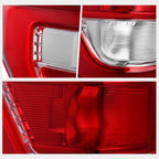 Chrome Housing Tail Brake Light Stop Lamp for Ford F-150 XL (2021–2023)