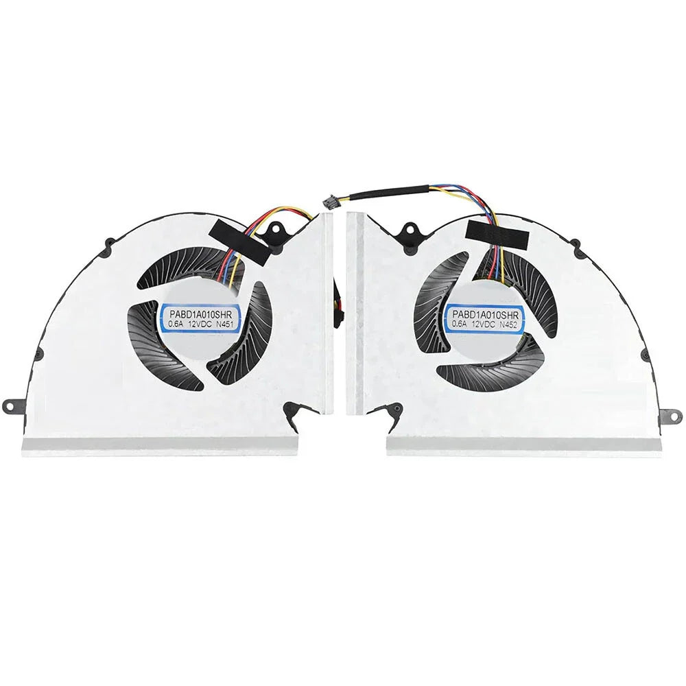 Cooling Fan Set for MSI GP76 GE76 MS-17K2 MS-17K3 (2021-2023)