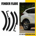 Set of 2 Rear Door Flare Molding Trim for Honda CR-V (2017–2022)